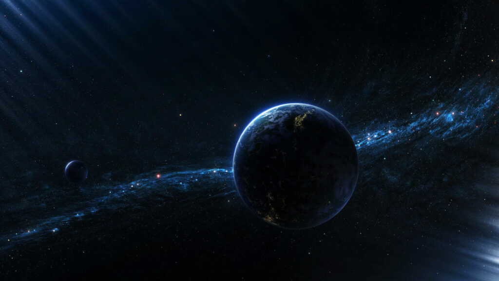 Enigmatic World: Captivating Space Wallpaper for your PC