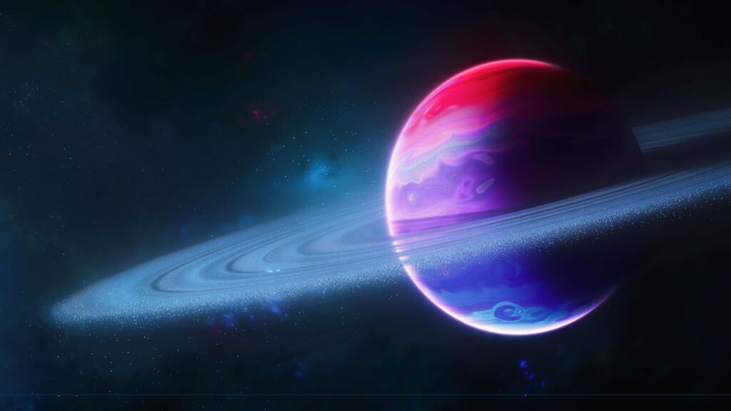 Exploring the Vast Expanse: Mesmerizing Space Background in Ultrawide 4K Resolution Wallpaper