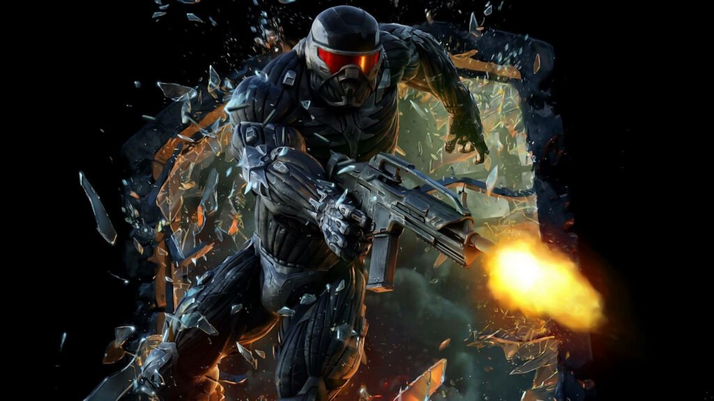 Crysis 3 Prophet wallpaper: futuristic combat with intense graphics