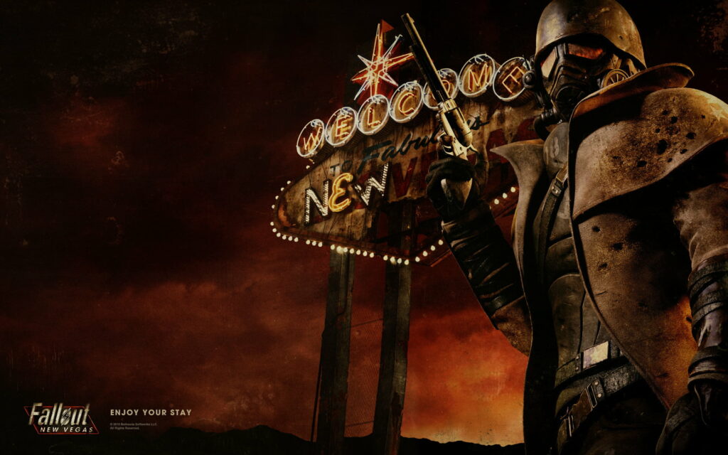 Post-Apocalyptic Adventure: Immersive Fallout New Vegas Gameplay Unveils a Gritty HD Wallpaper