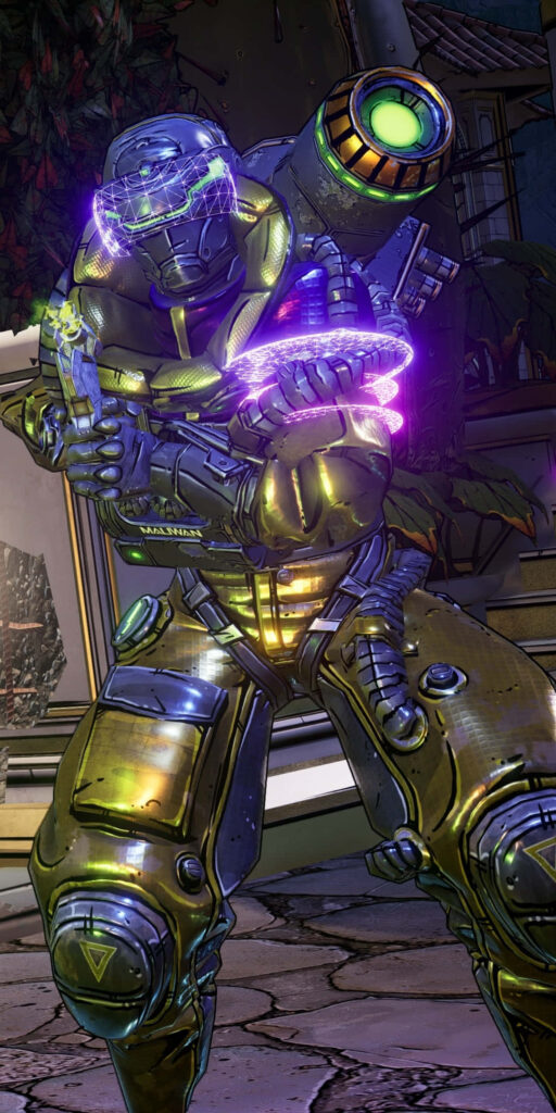 Maliwan's Riot Trooper: Unleashing Chaos in the Borderlands 3 Wallpaper