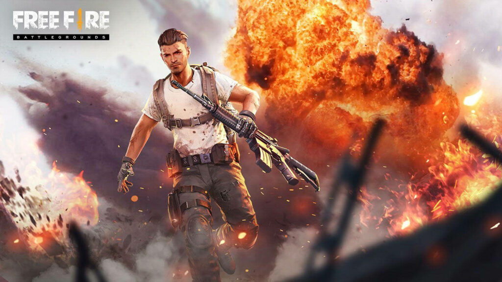 Free Fire: Escaping with a Blast - Immersive 3D Landscape Snapshot Wallpaper