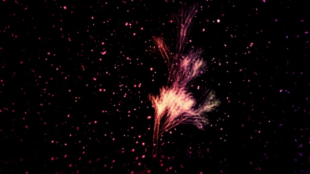 Vibrant Explosion Wallpaper - Dynamic Light Burst Background 1920x1080