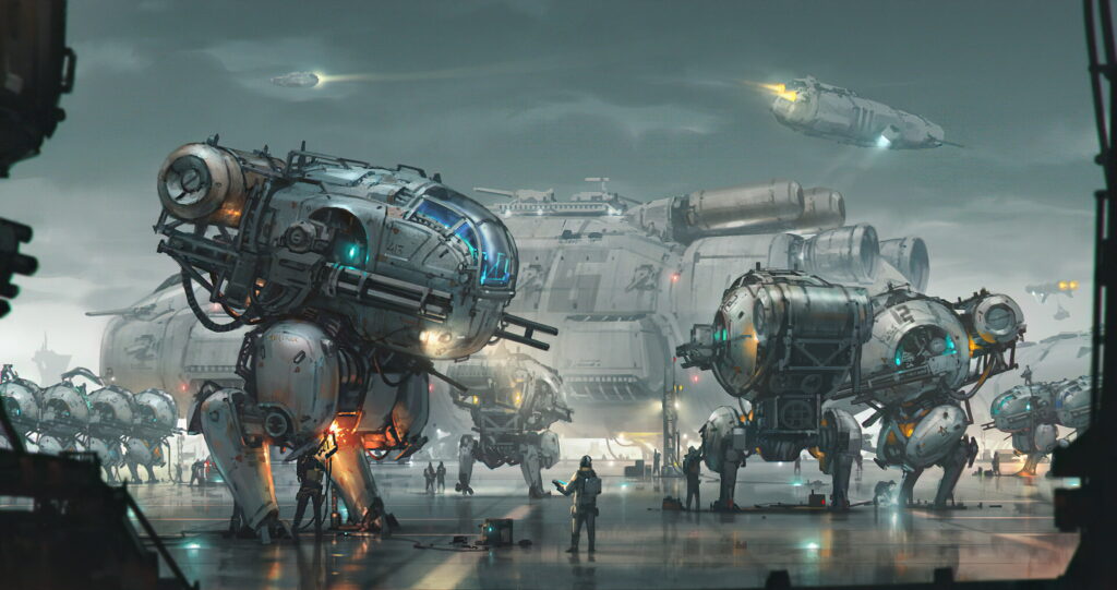 The Majestic Convergence: A Spectacle of Robotic Artistry in 4K Wallpaper
