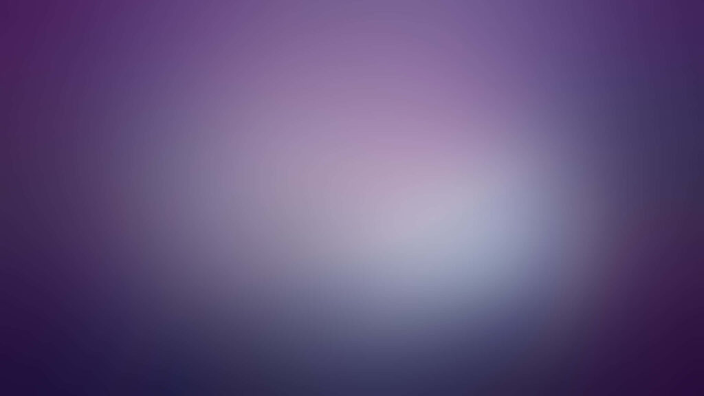 Minimalist digital wallpaper with smooth deep violet and twilight purple gradient background