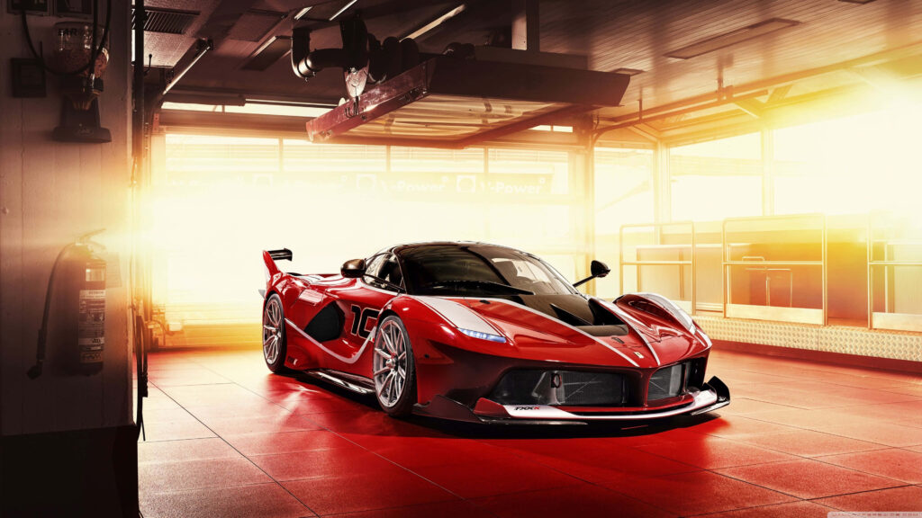 Breathtaking Elegance: Immerse Yourself in the Luxurious Aura of a 4K Ferrari Wallpaper