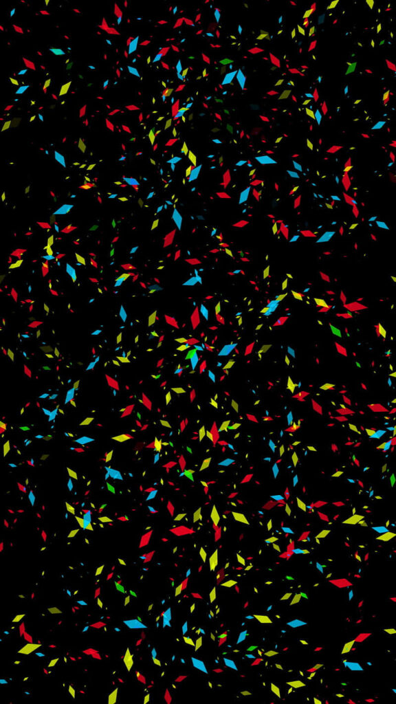 Dazzling Gems Shower on Sleek Phone Background Wallpaper