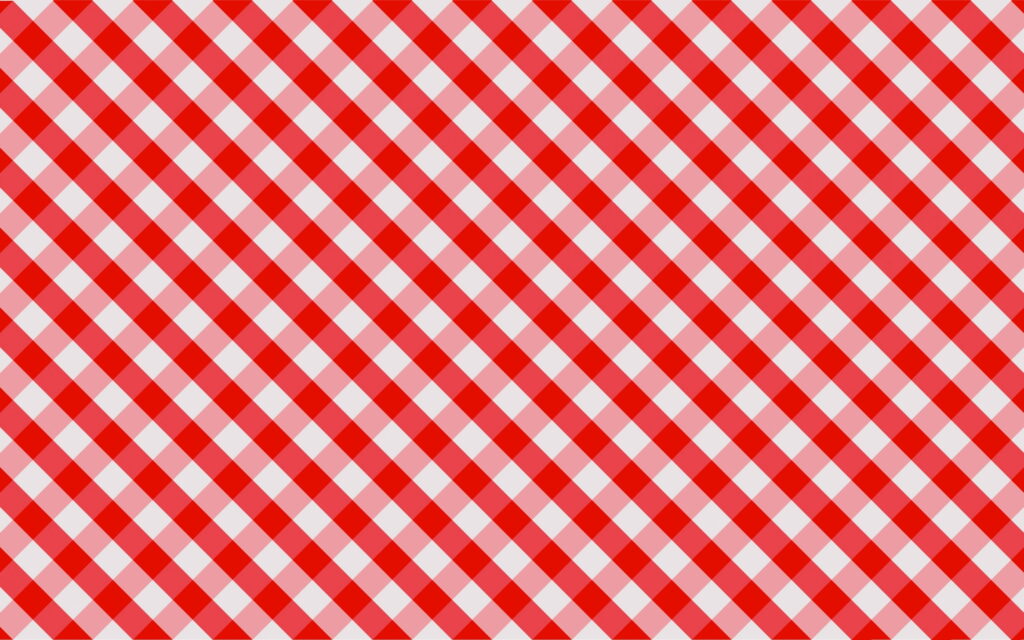 Red and White Patterned Tablecloth: An Exquisite Textured Paper Background for QHD Wallpaper