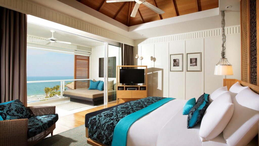Exquisite Abode: A Serene Haven for Relaxation and Luxury Wallpaper