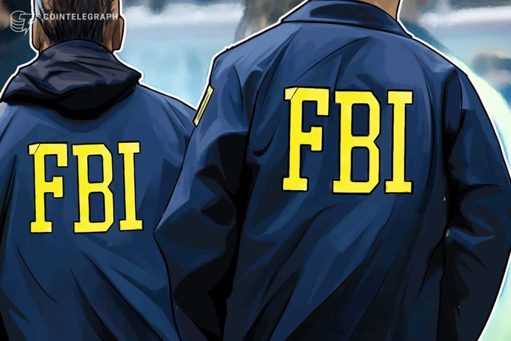 Two figures in dark blue FBI jackets with bold yellow letters in graphic novel style wallpaper