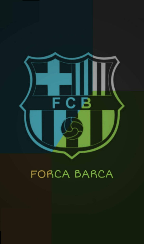 SikandarAli110's FC Barcelona Logo Editing: A Stunning Home Screen Football HD Phone Wallpaper Background Photo