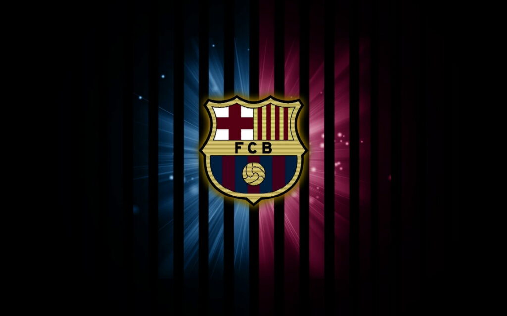 FC Barcelona Logo HD Wallpaper: Showcasing the Passion of Football and Soccer