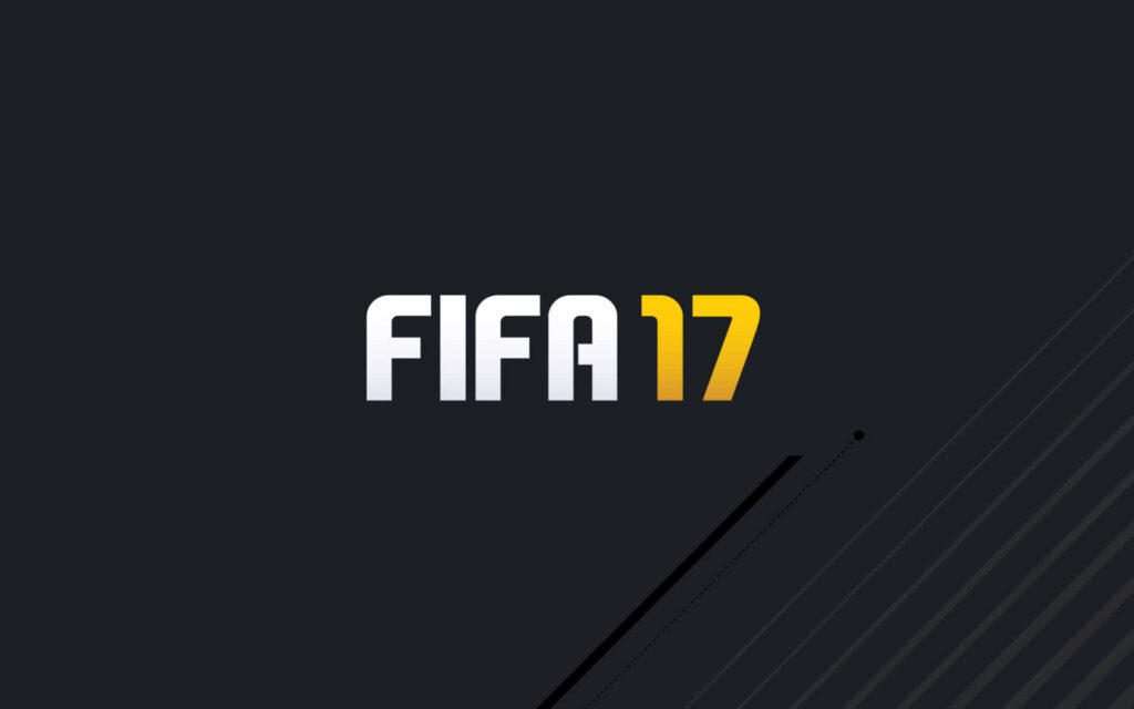 FIFA 17 Wallpaper: Minimalist Design for Soccer Fans