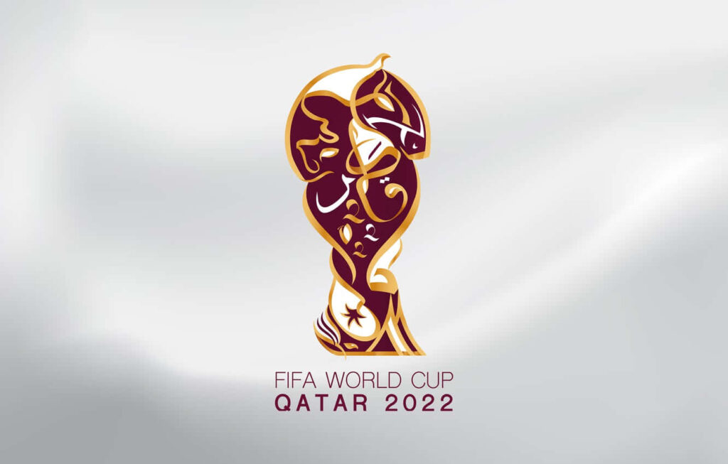 FIFA World Cup Qatar 2022 Wallpaper: Iconic Trophy Background