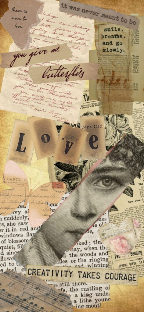 Aged Archives: Vintage Newspaper Transforming into a High-Definition Phone Wallpaper Bliss