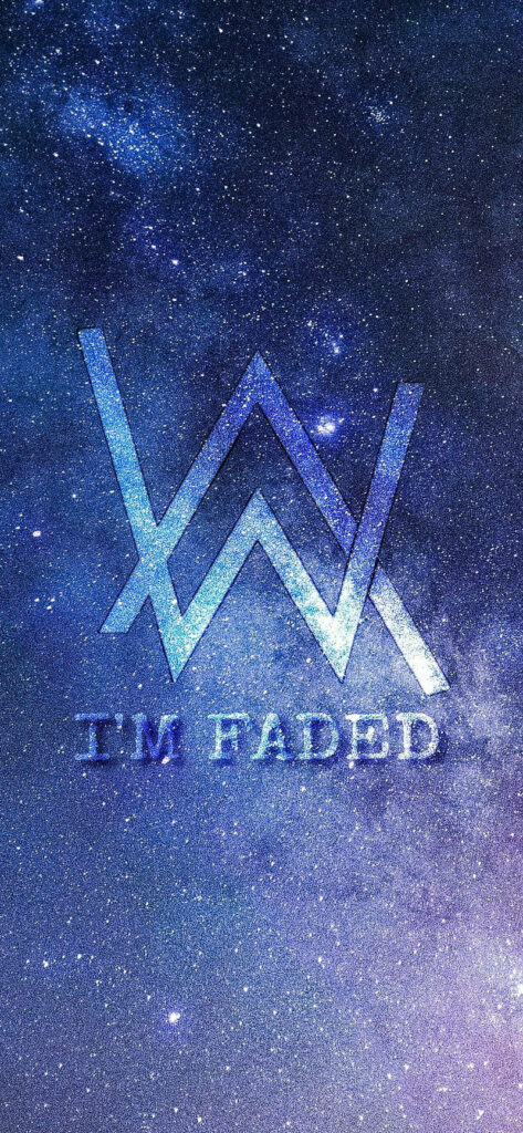 Galactic Illumination: Alan Walker's Emblem of Transcendence and his Signature 'I'm Faded' Wallpaper