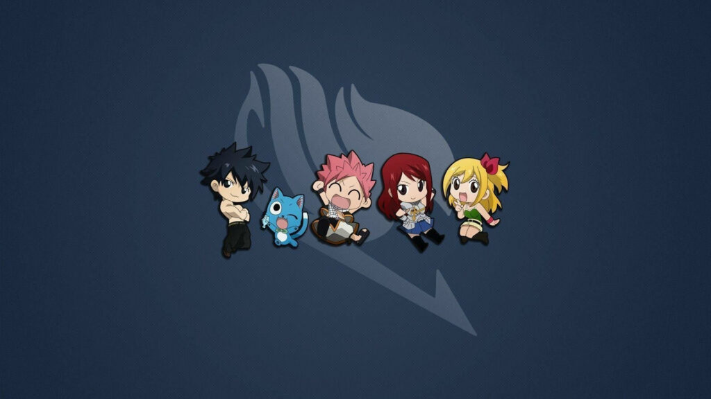 A Tree of Friendship - Fairy Tail's Chibi Adventure Group. Wallpaper