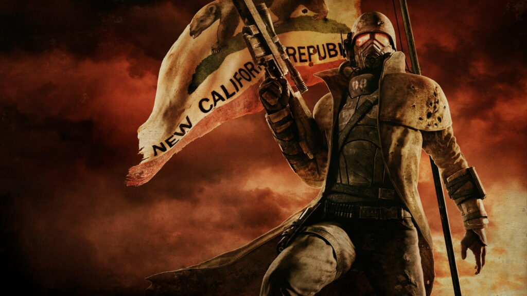 Dystopian Night: Armaments of New Vegas Unleashed Wallpaper