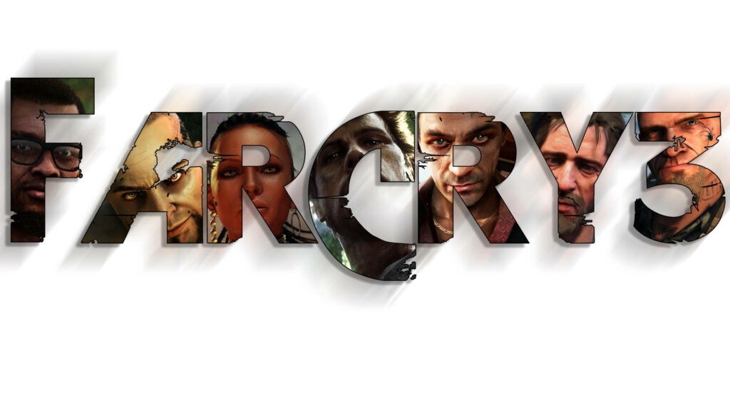 Far Cry 3: Uniting Heroes Against the Wilderness, Showcasing Iconic Characters Wallpaper