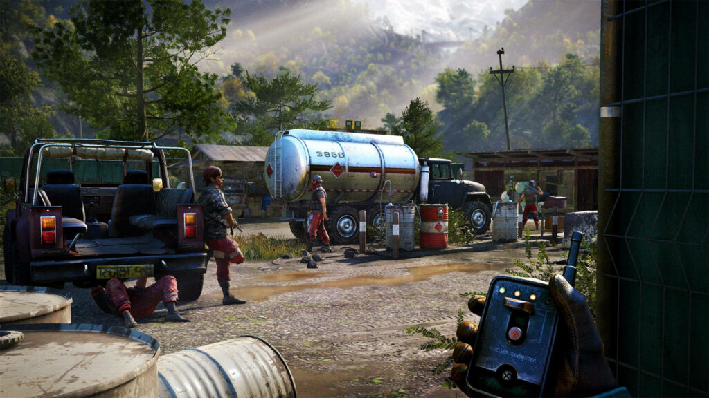 Conquering the Wild: Capturing the Supply Truck and Settlement in Far Cry 4 Wallpaper