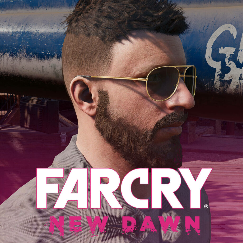 Introducing Roger Cadoret - Far Cry New Dawn Character Close-Up Portrait - Wallpaper Worthy Image!