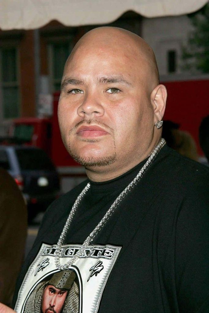 Fat Joe high resolution wallpaper with iced-out chain black Big Pun tribute shirt hip hop legend