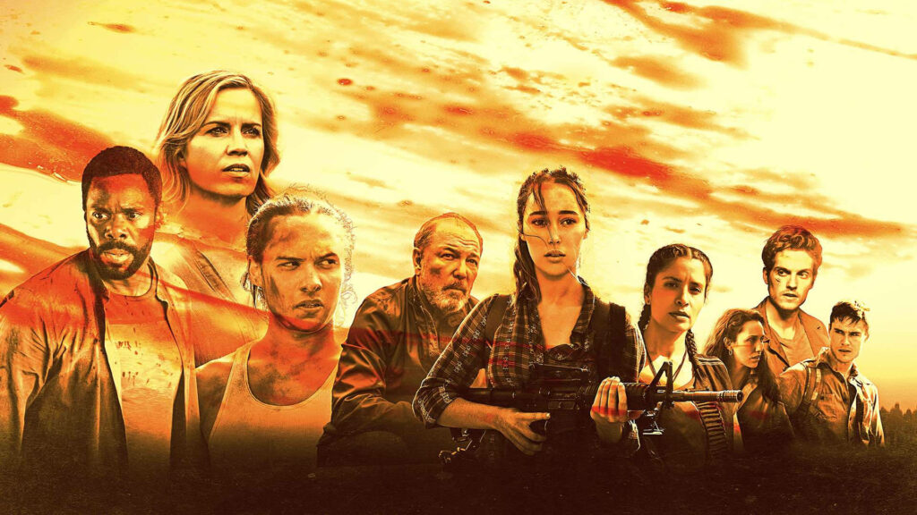 Fear the Walking Dead Season 3 Official Poster Wallpaper Background