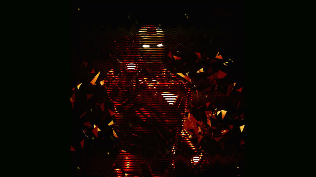 Darkly Majestic: Iron Man Unleashed in 4k Vector Art Wallpaper