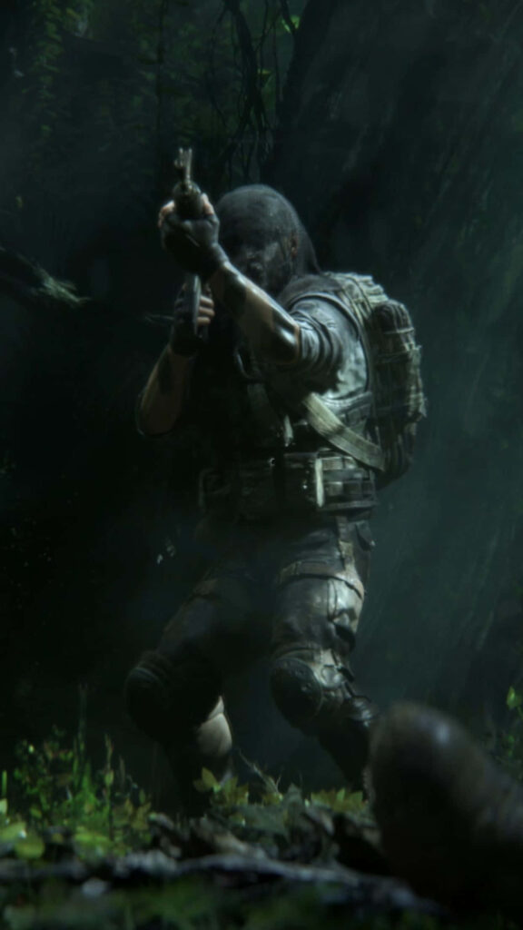 Unleashing the Defiant Amazon: Capturing Lara Croft's Intrepid Spirit in Shadow of the Tomb Raider Wallpaper