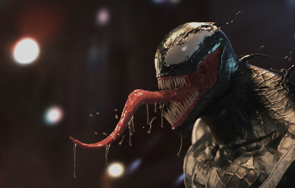Supercharged: Immersive Venom Digital Art Unleashes 4K Wallpaper Spectacle