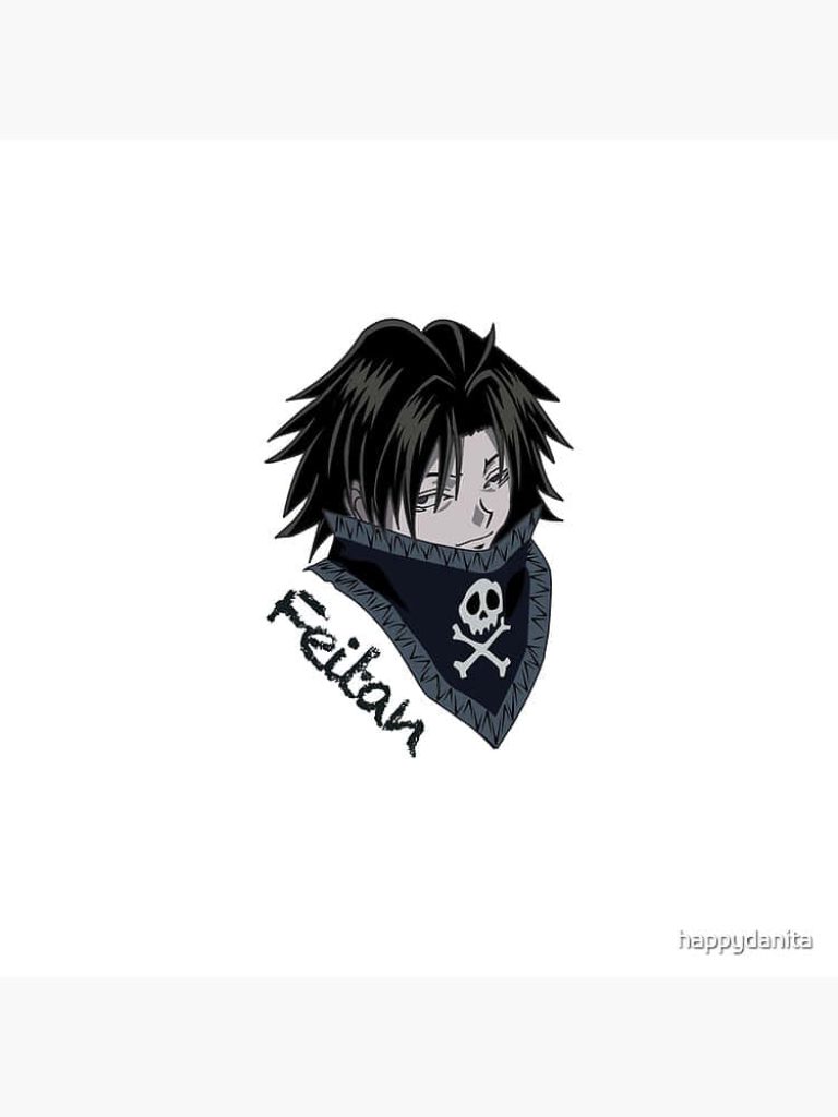 Feitan Portor Hunter x Hunter wallpaper digital art Phantom Troupe member skull bandana anime background