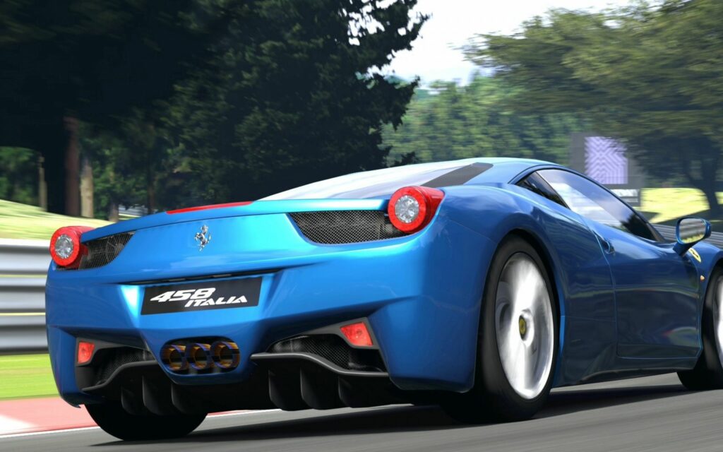Ferrari 458 Italia Racing Wallpaper: Speed & Style from Gran Turismo
