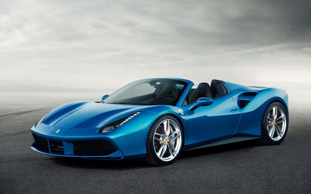 Unleashing Italian Excellence: Unveiling the Magnificent Ferrari 488 Spider Wallpaper
