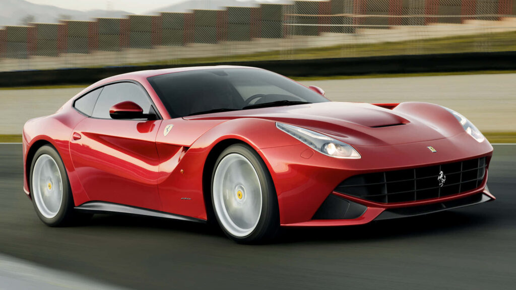Pinnacle of Luxury and Power: Captivating High-Resolution Wallpaper Showcasing the Sleek Design and Incredible Performance of the Ferrari F12 Berlinetta