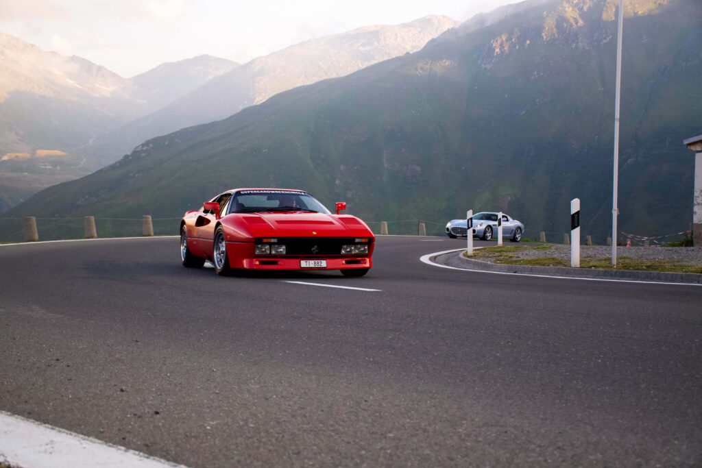 Unleash Your Drive in the Enchanting Ferrari Realm Wallpaper