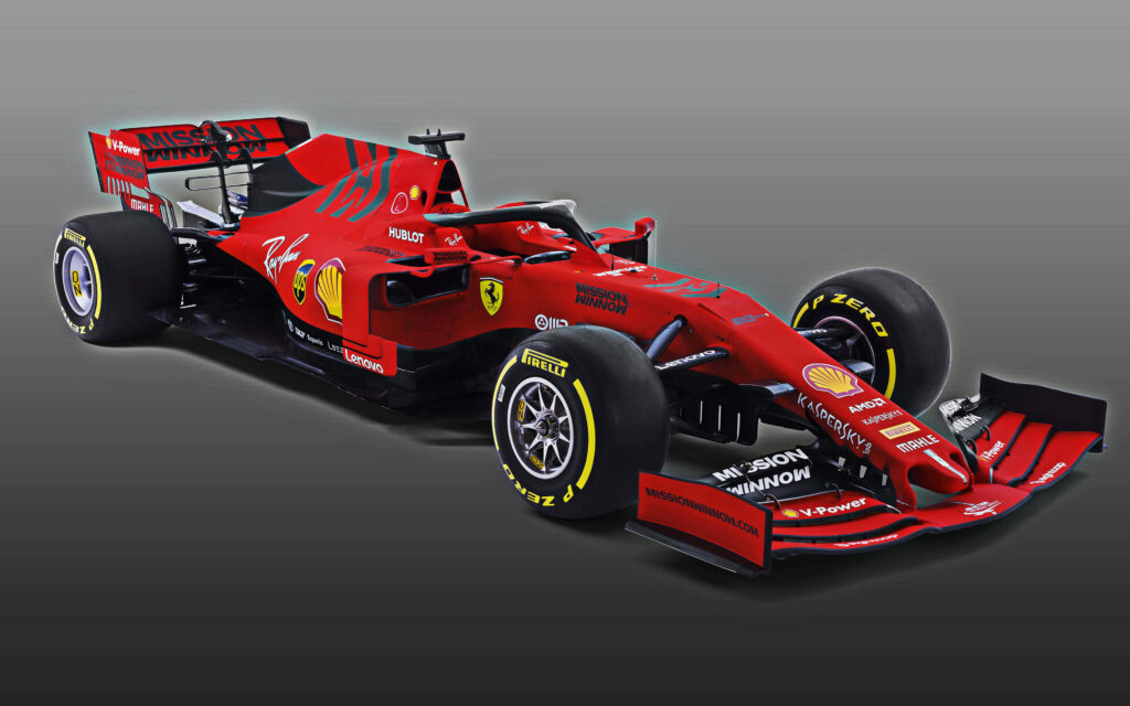 Unleashing Ferrari's Digital Power: A Captivating Snapshot of the SF90 in the 2019 F1 World Championship Wallpaper