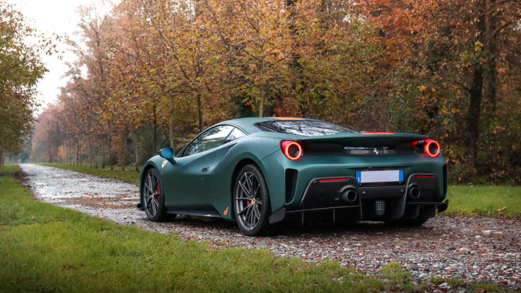 Unleash Your Inner Speedster: Exhilarating Luxury with Ferrari's Masterpiece Wallpaper