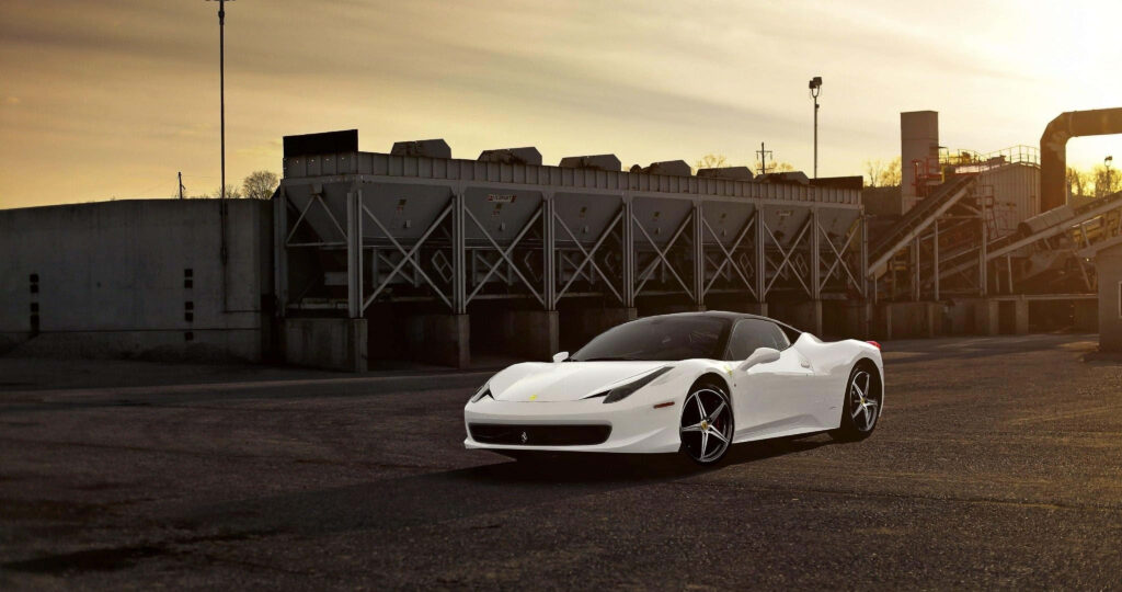 Captivating Display: A Majestic Ferrari in Stunning 4K Resolution Wallpaper