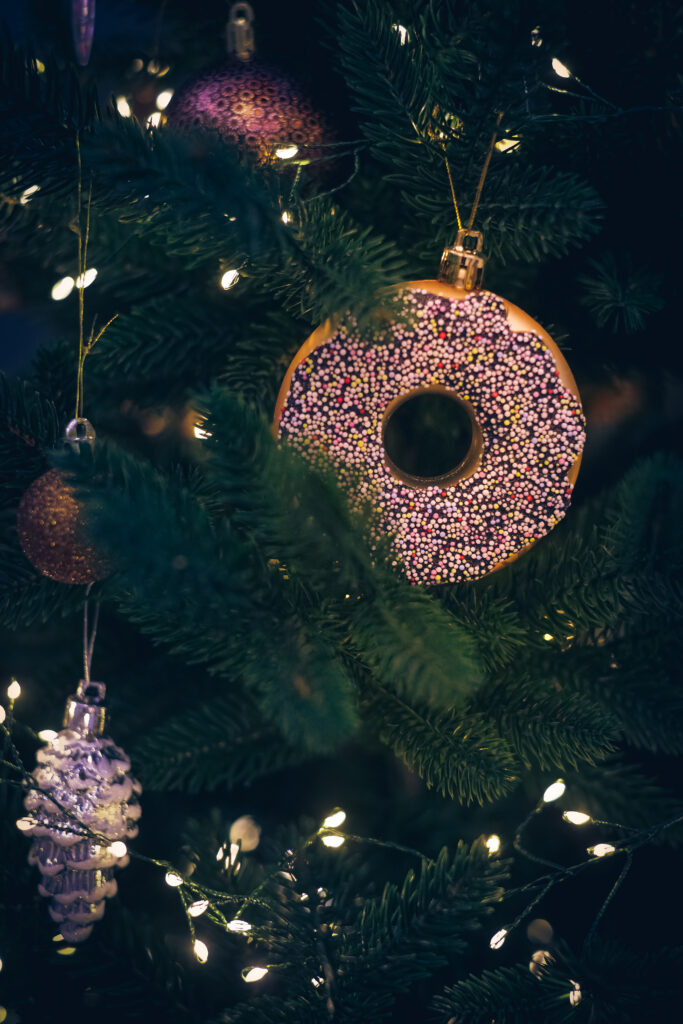 Whimsical Christmas Tree Wallpaper: 4000x6000 Festive Decor