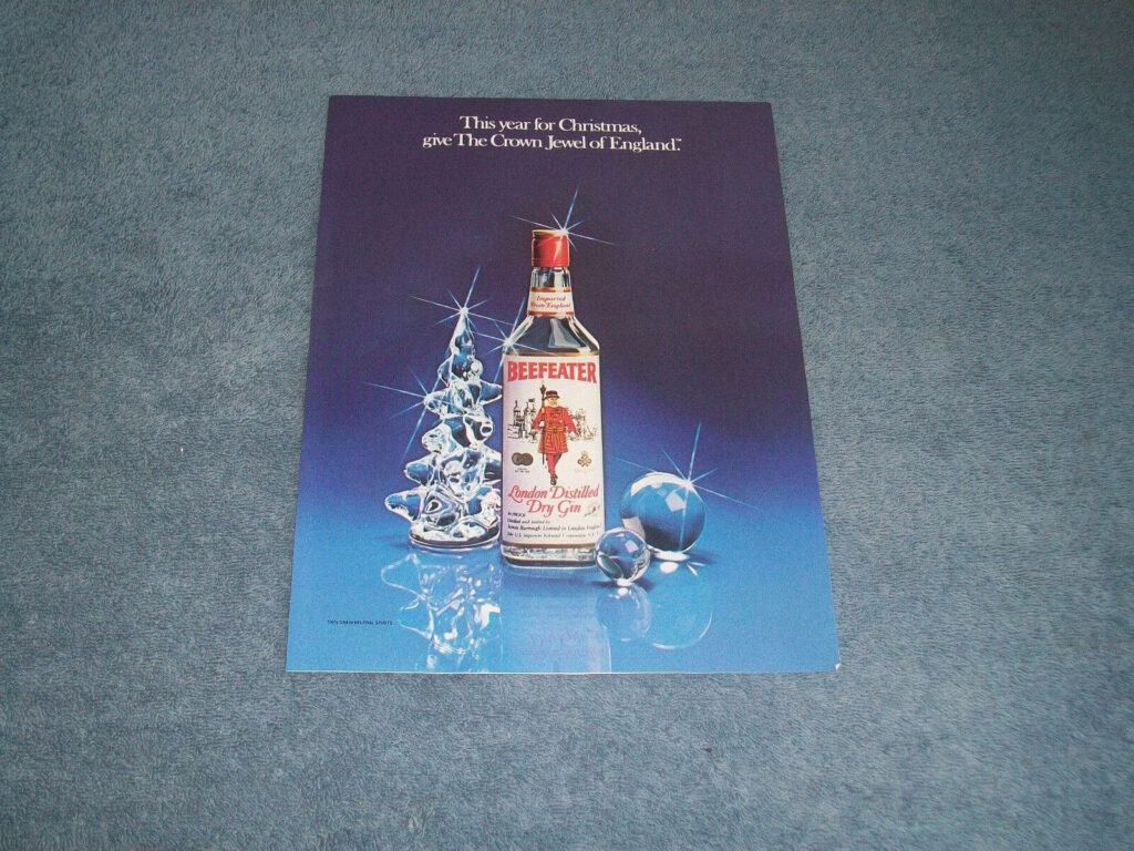 Festive Beefeater Gin Wallpaper: Holiday Gift Inspiration