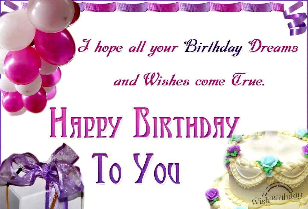Festive Birthday Wallpaper: Balloons, Cake & Dreamy Wishes
