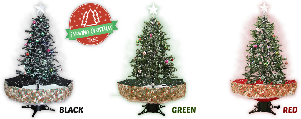 Festive Christmas Tree Wallpaper with Colorful Decorations & Snowy Background