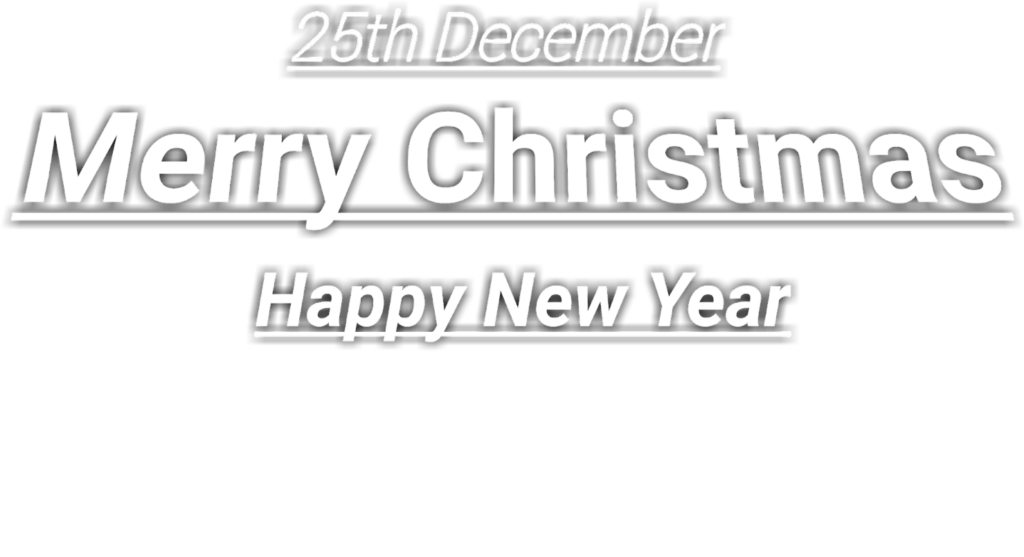Simple Festive Wallpaper: Merry Christmas & Happy New Year Background