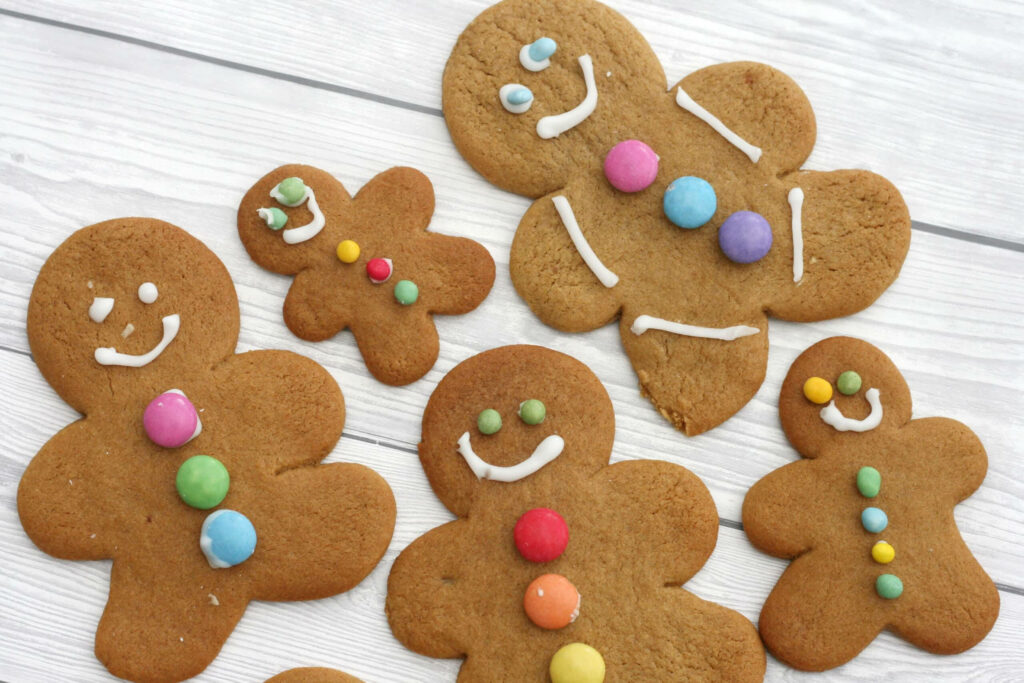 A Sweet Family of Festive Cookie Delights Wallpaper