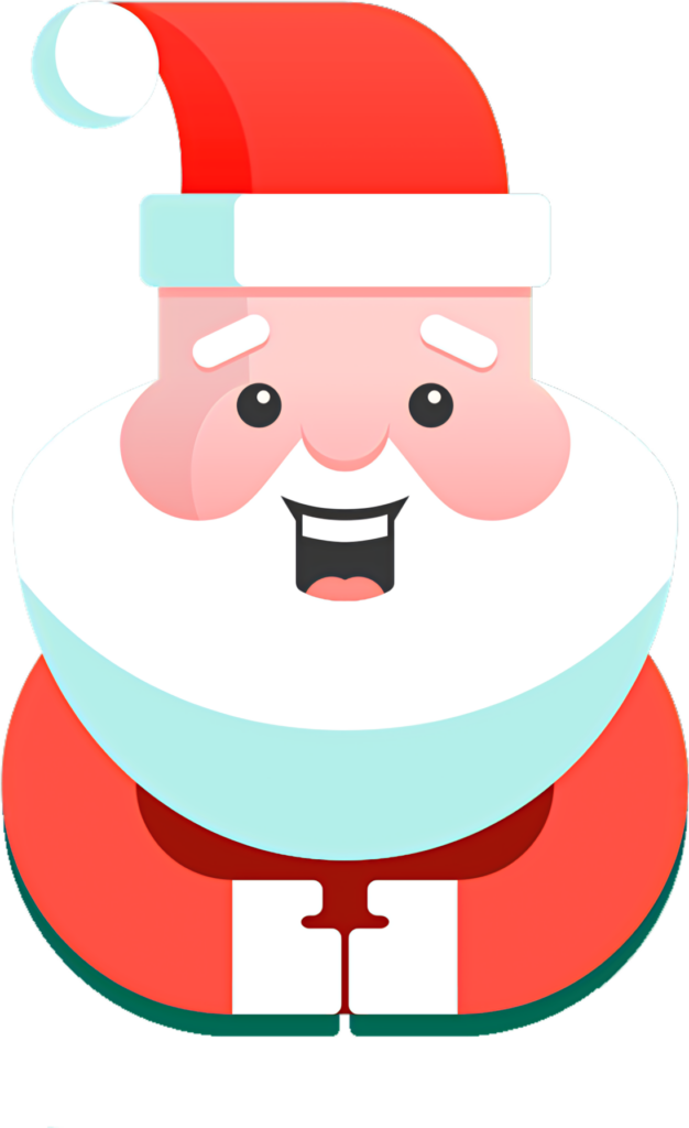 Cheerful Santa Claus Wallpaper: Jolly Festive Decor Background