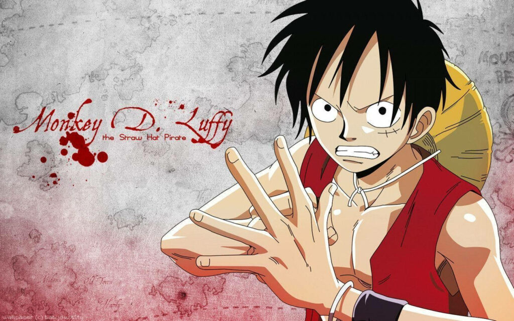 Fury Unleashed: Luffy's Epic Outburst - Captivating Monkey D Luffy Wallpaper