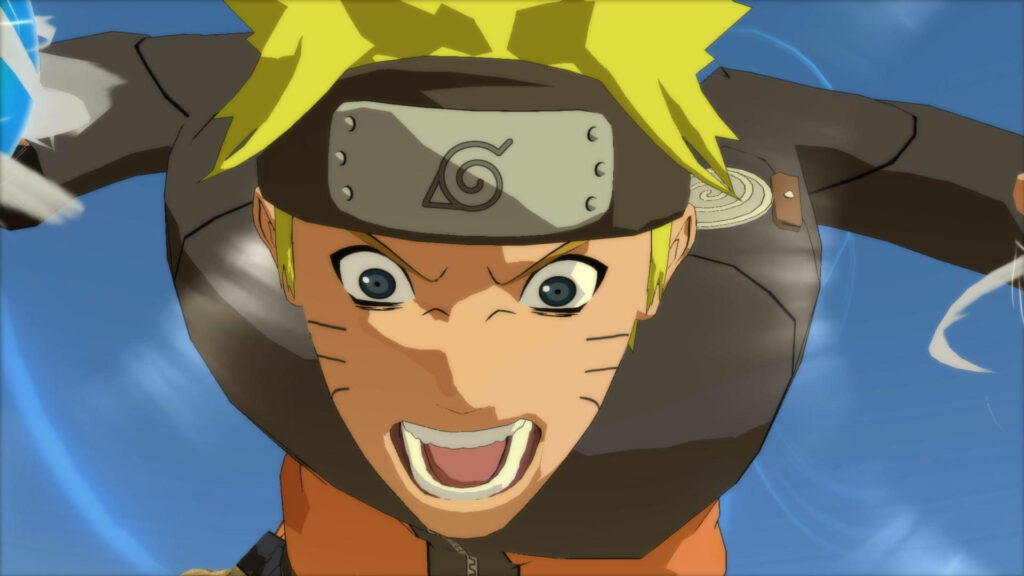 Furious Naruto: Captivating 4k Close-up of the Spiraling Windballs in Air - Naruto Shippuden 4k Wallpaper