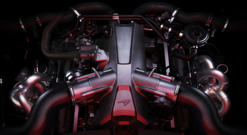Power Unleashed: 2018 McLaren 720S - Captivating Engine Roar in QHD Car Wallpaper