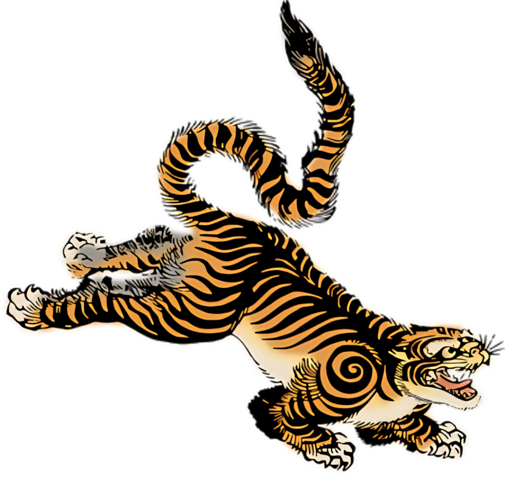 Fierce Tiger Wallpaper: Bold Artistry & Dynamic Power Background