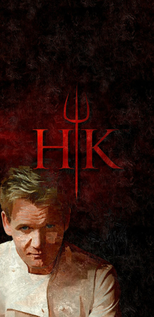 Gordon Ramsay Wallpaper: Hell's Kitchen Flame-Filled Energy